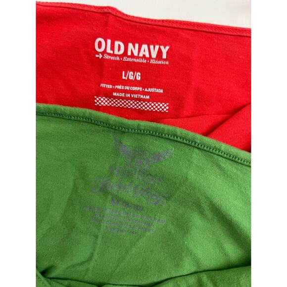 Bundle of 3 retro basic tank tops vibrant colors size M/L Y2K layers - Picture 3 of 11